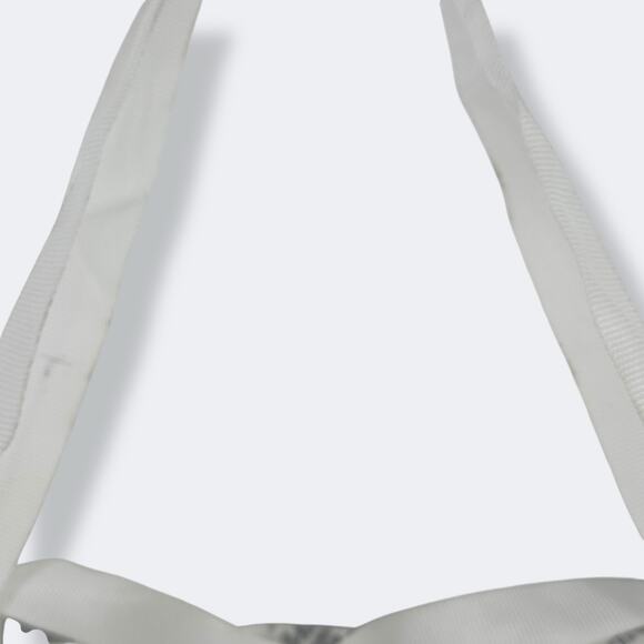 Lululemon Large White Silver Reusable Shopping Tote Bag Limited Edition - Picture 7 of 7